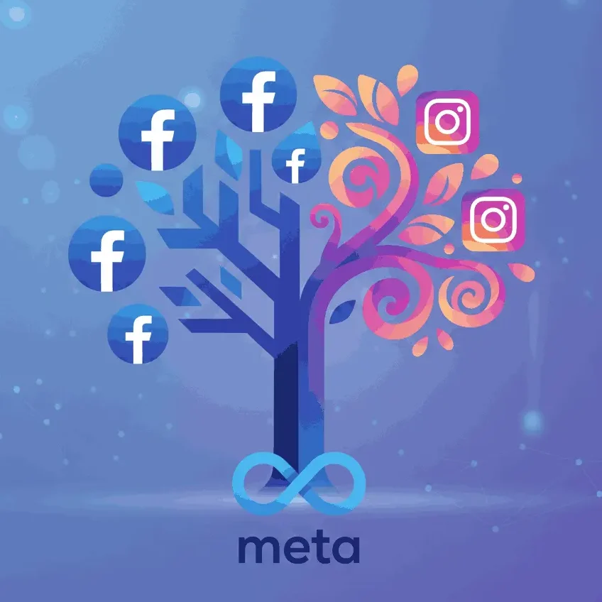 meta connection with facebook and instagram